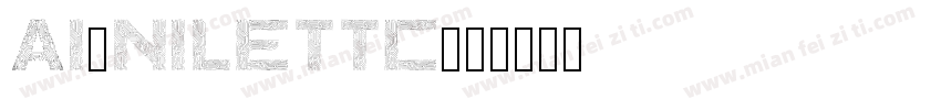 AI Nilettc字体转换